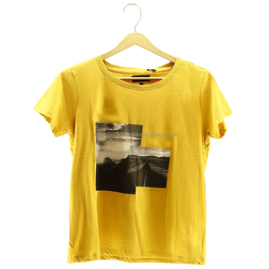 T-shirt pour femme de haute qualité, conception personnalisée et service OEM, impression numérique personnalisée de luxe, production en gros - Product Image 1