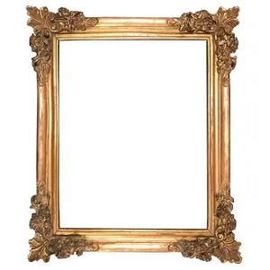Marco de espejo de pared de madera vintage hecho a mano, ideal para bungalows tradicionales y diseños de interiores de resorts. Artesanal. - Product Image 5