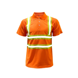 เสื้อโปโลแขนสั้นสะท้อนแสงสำหรับฤดูร้อน ขายดีที่สุด น้ำหนักเบา กันลม เหมาะสำหรับงานก่อสร้าง สำหรับผู้ชาย - Product Image 6