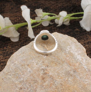 Bague en Amazonite Naturelle, Argent Sterling 925, Pierre Précieuse Amazonite Russe, Bague pour Femme, Bijoux Faits Main, Fabricant Grossiste - Product Image 3