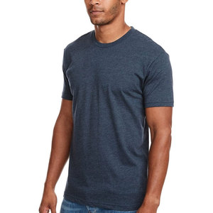 Impression numérique pour T-shirt homme col rond CVC coupe ajustée en polyester/coton, modèle 6210 - Product Image 4