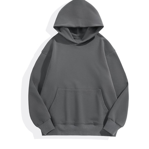 Sweat-shirts personnalisés pour hommes grandes tailles, couleur unie, pour l'automne et l'hiver, avec différentes options de grammage au choix - Product Image 3