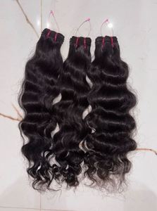 Extensiones de Cabello Indio Virgen de Doble Trama Premium, Volumen Completo, Rizado Natural, Directo de Exportador de la India al Mejor Precio - Product Image 6