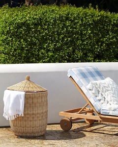 Madaket Natural Rattan Eco-Friendly Modern Multi-Purpose Outdoor Storage <b>Basket</b> - Product Image 4