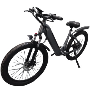 Bicicleta Eléctrica Deportiva Urbana con Llantas de 26 Pulgadas, Batería de Litio de 48V 8Ah, Cuadro de Aleación de Aluminio, Motor sin Escobillas de 250W - Product Image 2
