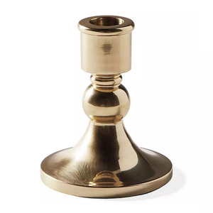 High Quality Brass Vintage <b>Small</b> Candle Holder With Polish Finished For Home Decoration <b>Metal</b> Candle Holder For <b>Table</b> Top Decor - Product Image 5