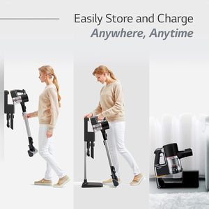 Aspirateur balai sans fil étanche LG CordZero A913 avec autonomie de 60 minutes et batterie rechargeable - Product Image 2