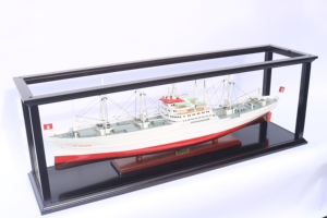 Handmade <b>Mini</b> Wooden Cargo Ship Model - Small Commercial Vessel Scale Replica Collectible Toy Decor, Cap San Diego - Product Image 5