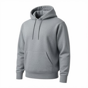 Sweat à capuche uni en polyester/coton pour homme, prix avantageux, sweat à capuche de haute qualité, sweat à capuche personnalisé pour homme - Product Image 4