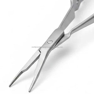 คีมผ่าตัดโค้งสำหรับปลูกถ่ายเนื้อเยื่อแบบอุโมงค์ด้านซ้าย ยี่ห้อ World Precision Surgical ผลิตจากสแตนเลสสตีล สำหรับการผ่าตัดด้วยมือ ชุดอุปกรณ์ผ่าตัดสำหรับโรงพยาบาล - Product Image 6