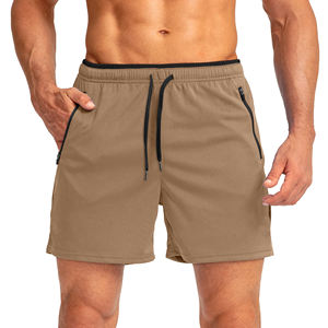 Short de course professionnel pour hommes, tendance et très demandé, séchage rapide, couleur unie, prix attractif. - Product Image 4