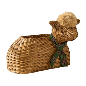 Cute Lamp Rattan Kids <b>Wicker</b> <b>Basket</b> Cute Storage Toddler Bedroom Furniture For Books Toys Unique Room Accent Wholesale - Product Image 4