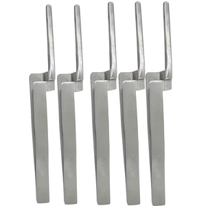 Portapapeles Articuladores Dentales - Pinzas Rectas de Acero Inoxidable para Sujetar Firmemente el Papel Articulador - Product Image 4
