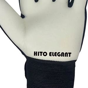 Gants de gardien de but de football en gros, paume avant en latex Giga, dos en silicone imprimé, coupe Meduis, sangle élastique attachée, personnalisable - Product Image 4