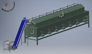 New Condition Cashew Nut Sizing <b>Machine</b> Industrial Sorter Equipment for Heavy Nut Applications - Product Image 5