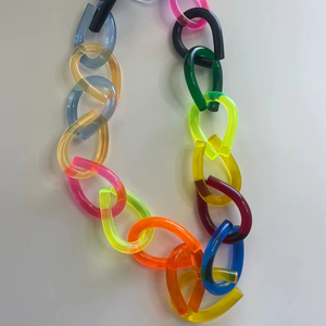 Modern Resin <b>Epoxy</b> Decorative Link Chain Stylish Home Decorative Resin <b>Epoxy</b> Link Chain Elegant Coffee <b>Table</b> Accent wall decor - Product Image 1