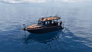 Bateau à <span class=keywords><strong>moteur</strong></span> rapide en aluminium de 2,65 m pour la pêche hardcore et les loisirs en famille, équipé d'un hard-top et d'un accès double à l'arrière avec <span class=keywords><strong>porte</strong></span> latérale - Product Image 5