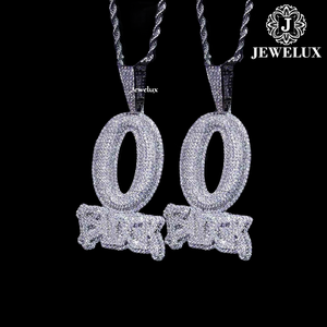 Breloques Hip Hop en Argent 925 Plaqué Or Glacé Jewelux à Forte Demande, Certifiées IGI, Bijoux Unisexe, Vente en Gros, Meilleur Prix Inde - Product Image 6