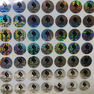 Etiquetas Adhesivas Holográficas Redondas Personalizadas Digiteltech P4 para Empaquetado, Hechas en BD para Compras Comerciales - Product Image 1