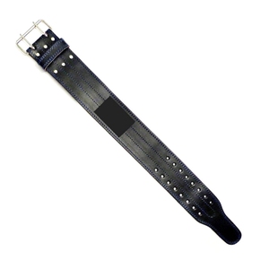 Cinturón de Cuero Ajustable Premium para Gimnasio, Levantamiento de Pesas, Ejercicio, Fisicoculturismo, Equipo de Soporte para Fitness - Product Image 5