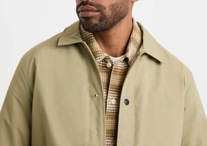 Nouvelle arrivée, fabricant personnalisé, vente chaude, logo personnalisé OEM, veste de travail en toile de coton sergé décontractée lavée - Product Image 5