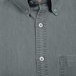 Wholesale Custom Logo Cotton Denim Long Sleeve <b>Patchwork</b> Casual <b>Shirts</b> for Men Sizes Plus 6XL Anti-Wrinkle Breathable Features - Product Image 5