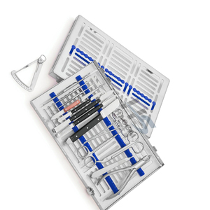 Kit chirurgical d'implantologie dentaire complet, ensemble d'instruments en acier inoxydable autoclavable, kit de chirurgie dentaire, OEM disponible - Product Image 2