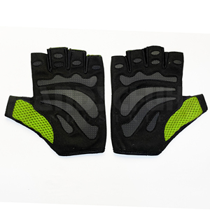 Gants de musculation professionnels Vivid Greens avec rembourrage amélioré de la paume |   Poignée antidérapante de qualité supérieure pour un équipement de musculation ultime - Product Image 2