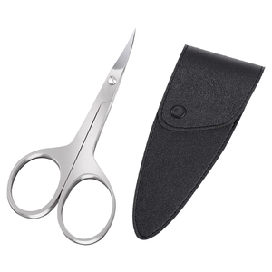Tijeras Curvas Multiusos para Cutículas, Acero Inoxidable, Venta al por Mayor, Hoja Curva de Punta Fina, Tijeras para Manicura y Pedicura - Product Image 1