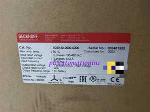 Módulo Controlador PLC Beckhoff AX5140-0000-0200, 16 E/S, Voltaje de Funcionamiento 240V, Comunicación EtherCAT para Automatización Industrial - Product Image 5