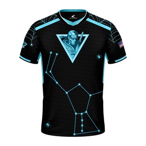Camiseta Deportiva de Cuello Redondo con Sublimación Completa para Deportes Electrónicos - Product Image 6