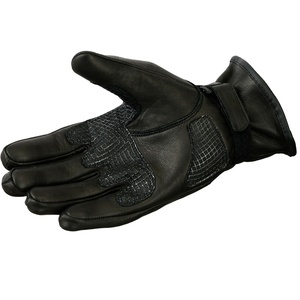 Guantes de moto de cuero impermeables para mujer, guantes de montar antideslizantes para carreras de invierno y operación táctica - Product Image 5