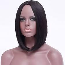 Perruque Courte et Lisse en Cheveux Brésiliens Remy Crème pour Femmes, Coiffure Naturelle et Confortable pour Tête Entière - Product Image 2