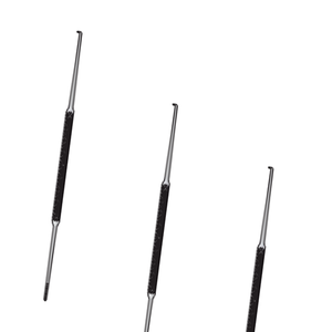 Musgrove Cerumen Pick Carrier de lana de doble extremo de 178mm de largo, instrumentos manuales quirúrgicos de acero inoxidable, certificado CE de alta calidad - Product Image 1