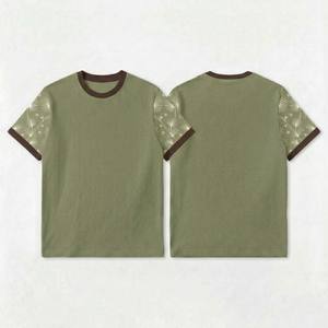 เสื้อยืดผู้ชายแบบเรียบ แขนสั้น แห้งเร็ว ระบายอากาศดี สีพื้น สำหรับออกกำลังกาย ตลาดอเมริกา เสื้อยืดผู้ชาย - Product Image 5