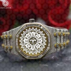 Reloj de Lujo Charm Jewells de Acero Inoxidable, Caja de 40 mm, Movimiento Mecánico Analógico, Correa para Hombre, Cierre Oculto de Botón, Resistente al Agua 10 Bar - Product Image 1