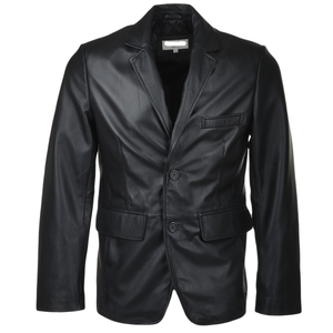Cheap Rate Men <b>Leather</b> <b>Blazer</b> Breathable Custom Made Comfortable Top Trending Active Wear Men <b>Leather</b> <b>Blazer</b> with Best Style - Product Image 1