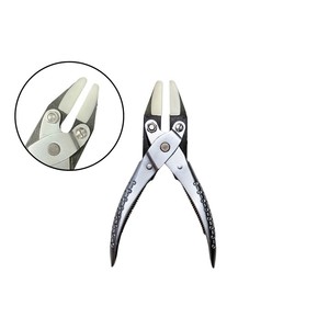 Alicates de acción paralela con mordazas planas de nailon de 140 mm, herramienta de joyería sin formación de alambre ZetomedPro - Product Image 2