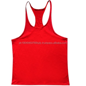 Débardeurs à séchage rapide de haute qualité pour hommes Gym personnalisé couleur unie respirant tricoté débardeur broderie beaucoup de couleurs disponibles! - Product Image 2
