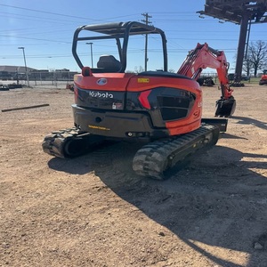 รถขุดขนาดเล็ก Kubota U55-5 กำลังสูง พร้อมเครื่องยนต์ 46.4 แรงม้า ระบบไฮดรอลิก และอุปกรณ์เสริมอเนกประสงค์สำหรับงานก่อสร้าง - Product Image 5