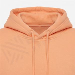 Sweat-shirt à capuche décontracté pour homme, 100% coton respirant, design de logo personnalisé, chaleur thermique hivernale, polaire doux, streetwear - Product Image 4