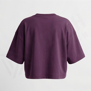 Camiseta de Verano Nueva para Mujer, de Manga Corta, Holgada, de Algodón, Talla Grande, Personalizable, Transpirable y a la Moda - Product Image 2