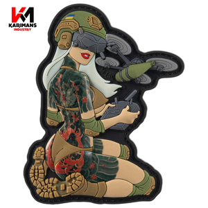 Patch PVC de haute qualité, badge logo personnalisé en caoutchouc souple pour accessoires vestimentaires, équipement de plein air et image de marque - Product Image 1