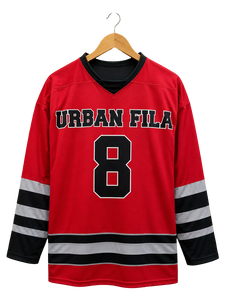 Maillot de hockey sur glace personnalisé de haute qualité avec logo imprimé par sublimation, maillot de hockey sur glace à lacets pour hommes - Product Image 4