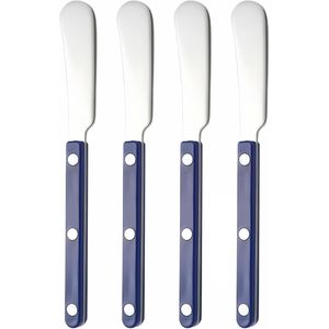 Juego de 4 Espátulas para Queso con Mango Ergonómico de 6.3 Pulgadas, Cuchillos para Mantequilla de Acero Inoxidable 304, Herramientas Premium para Queso - Product Image 1