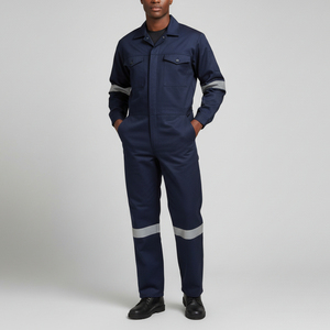 Top Selling Casual Fashion Safety <b>Overall</b> Workwear Suit with Heat Resistance Full Sleeves for Men - Product Image 1