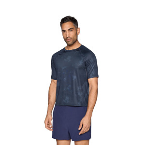 T-shirt de performance personnalisé pour homme, coupe ajustée, à séchage rapide, en Spandex/Polyester, respectueux de l'environnement - Faible MOQ - Product Image 2