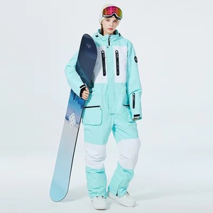 Drop Shipping Plus Size Waterproof Windproof Quick Dry Breathable One Piece Ski Jumpsuit for Unisex Winter Outdoor Snow Sports - Product Image 6