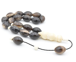 ลูกประคำทำมือจากเขาควายคุณภาพสูงสุด หรูหรา สำหรับชาวมุสลิม ใช้สำหรับสวดมนต์ในวันอีด พร้อมขนาดที่ปรับแต่งได้ ในราคาที่เข้าถึงได้ - Product Image 2