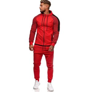 Survêtements unisexes d'hiver à capuche respirants en 2 pièces pour le sport, la course à pied, le jogging, nouveau style streetwear, vente en gros - Product Image 6
